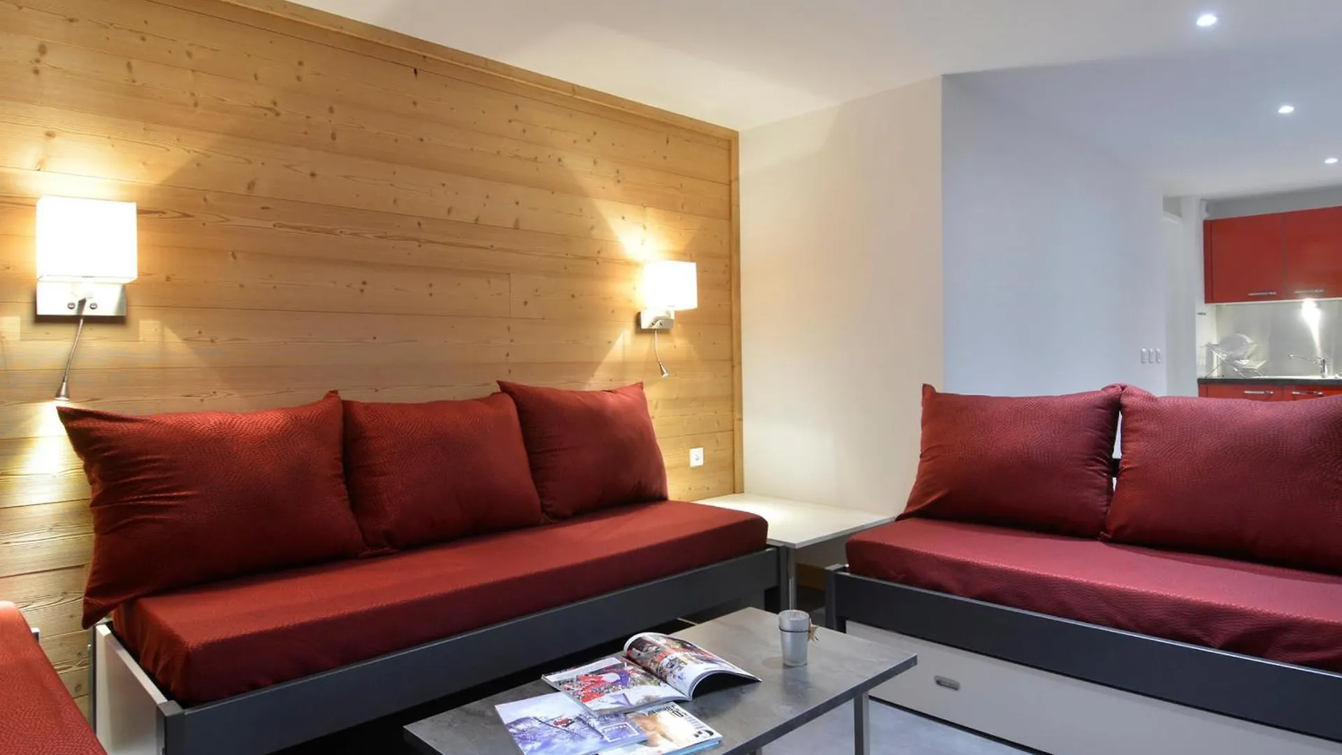Апартаменты Appartement Renove, Centre Station, Balcon, Animaux Admis - Fr-1-181-2340 La Plagne-Tarentaise Франция